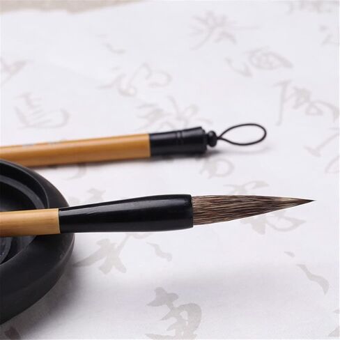 Chinese Calligraphy Brushes Pen Set Stone Badger Hair Calligraphies Pen Landscape Ink Painting Calligraphy Brush Set in Kuwait