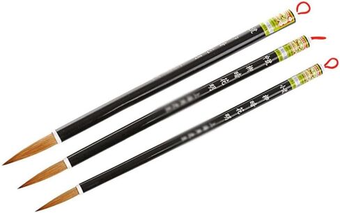 Lake Pen Set Brush Liu Dark Flowering Regular Script Running Script Wolf Hair Calligraphy Pen in Saudi Arabia
