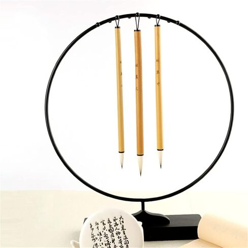 Multiple Hair Brush Chinese Traditional Calligraphy Brush Pen Regular Script Writing Brush Chinese Drawing Supplies in Kuwait