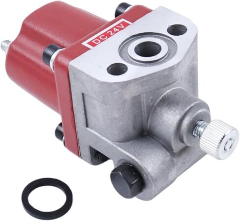 24V DC الوقود اغلاق صمام الملف اللولبي 3035362 3035344 3035352 143795 180207 متوافق مع محركات الكمون NTA855 N14 M11 K38 K50 in Kuwait