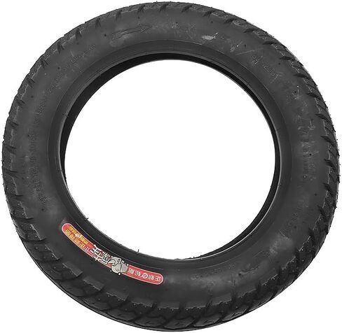 مجموعة الإطارات والأنابيب الداخلية البديلة مقاس 12-1/2 × 2-1/4 بوصة، باللون الأسود، لعربات الأطفال والدراجات البخارية in Kuwait