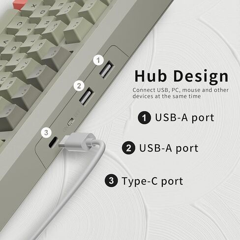 XVX HE68 Hall Effect Keyboard,Rapid Trigger Gaming Keyboard Mode Adjustable Actuation, 8KHz Polling Rate, 60 Percent Wired RGB Backlit Mechanical Key board w IMD Keycaps for Mac/Win-White- Ice Crack in Saudi Arabia