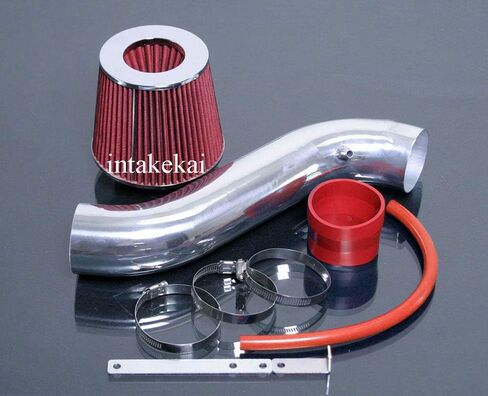 INTAKEKAI Performance Air Intake (Compatible with 1992-1995 HONDA CIVIC / 1993-1997 HONDA CIVIC DEL SOL 1.5L 1.6L L4 MODELS) (RED) in Saudi Arabia