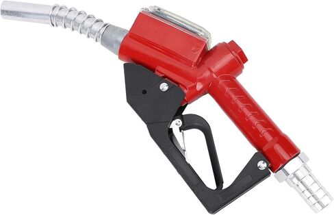 Keenso Electronic Fuel Nozzle, Digital Display Meter Auto Shut Off Gas Pump Handle with Anti Leakage Function, for Gasoline Kerosene Fuel Transfer in Kuwait