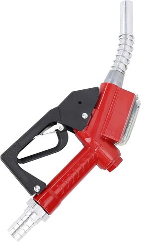 Keenso Electronic Fuel Nozzle, Digital Display Meter Auto Shut Off Gas Pump Handle with Anti Leakage Function, for Gasoline Kerosene Fuel Transfer in Kuwait