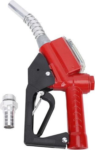 Keenso Electronic Fuel Nozzle, Digital Display Meter Auto Shut Off Gas Pump Handle with Anti Leakage Function, for Gasoline Kerosene Fuel Transfer in Kuwait