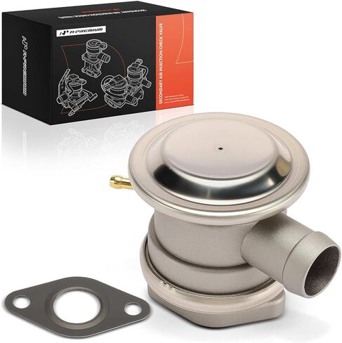 صمام فحص حقن الهواء الثانوي A-Premium متوافق مع Volkswagen Passat 2000-2005 & Audi A4 2001-2006، A4 Quattro 2001-2005، S6/S7 2013-2016، صمام التحكم في فحص مضخة الهواء مع حشية in Kuwait