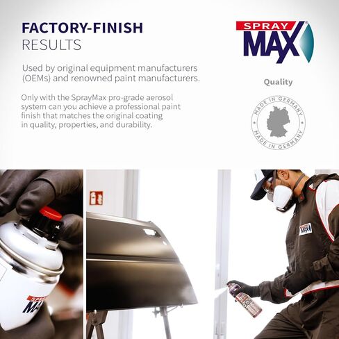 SprayMax 1K Uni Prime Gray | High Build Primer Filler for Metal, Aluminum & Plastics | Excellent Adhesion, Sandability & Corrosion Protection | Automotive Spray Paint | 14 oz in Kuwait