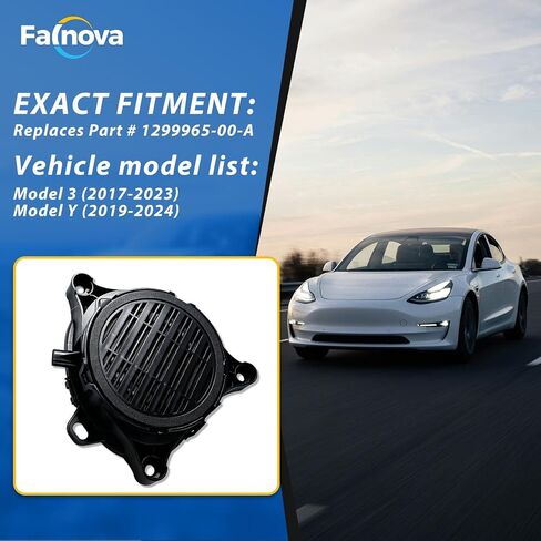 Pedestrian Warning Speaker Compatible with Tesla Model 3 2017-2023 & Model Y 2019-2024, AVAS Alarm Horn Siren Replace 1299965-00-A, Waterproof Direct Replacement in Kuwait