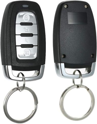 Shkalacar 12V Car Alarm System, Anti-Theft Horn Siren Universal Car Vehicle Security System Burglar Alarm Protection Anti-theft System 2 Remote, Car Keyless Entry System in Kuwait