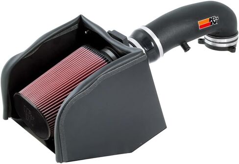 K&N Cold Air Intake System: High-Flow Air Filter, Increase Performance & Towing: Compatible with 1996-2000 (C2500 & SELECT MODELS), 57-3013-2 in Kuwait