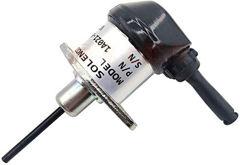 56 محرك Flameout Switch صمام قطع الزيت صمام الملف اللولبي 1A021-60017 1A02160017، 12V DC - جزء بديل لنظام وقود المعدات الزراعية للجرارات in Kuwait