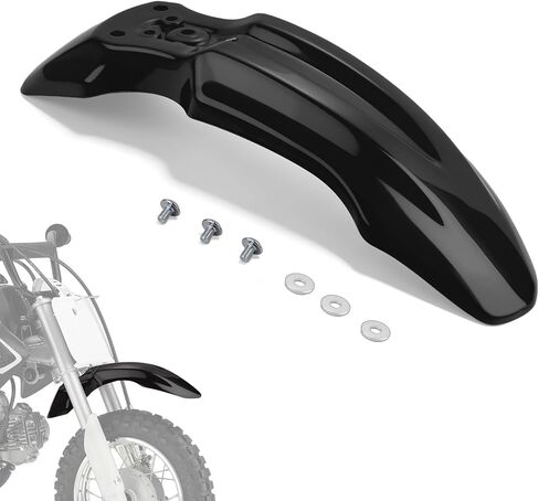 Tuttio Front Fender Electric Dirt Bike Mudguard Protector for Tuttio Tutto Tutti Soleil 01 Off Road Motorcycle (Black) in Kuwait