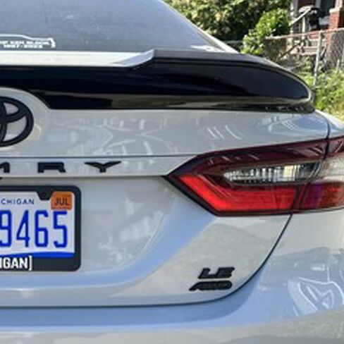تراكبات شعار التعتيم 7 قطع متوافقة مع Camry XSE 2018 2019 2020 2021 2022 2023 2024 تراكب شارة بلاستيكية ABS 260203 مع لاصق قوي أسود غير لامع in Kuwait