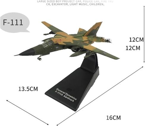 مقياس مصغر 1 144 لطائرات Aardvark نموذج F111 طائرة دييكاست طائرة معدنية حلي عسكرية مكتملة لعبة طائرة مجموعات ألعاب in Kuwait