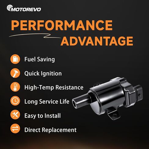 حزمة ملف الإشعال الدائري UF262 متوافقة مع 4.8L 5.3L 6.0L Chevy GMC Silverado 1500 2500 3500 Tahoe Suburban Express Sierra Savana Yukon Escalade Avalanche Envoy 2002 2003 2004 2005 2006، 8 قطع in Kuwait
