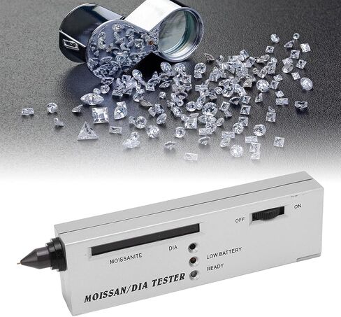 Portable Jewelry Tester, LCD Display and Detector with LED Indicator and Stone Holder, for Jewelry Stores and Laboratories in Kuwait