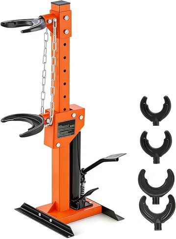 Hydraulic Spring Compressor, Foot-Operated Coil Shock Tool – Heavy Duty, Universal Fit for Cars/SUVs/Trucks, Professional for Shop & Home DIY in Kuwait