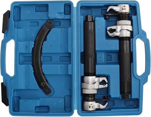 Coil Spring Compressor, 2645lbs Load Capacity Strut Compressor, Automotive Spring with Adjustable Protective Bracket and Jaw for Trucks and Large Cars in Kuwait