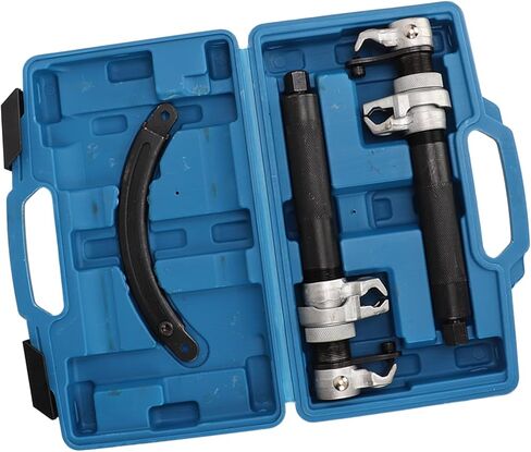 Coil Spring Compressor, 2645lbs Load Capacity Strut Compressor, Automotive Spring with Adjustable Protective Bracket and Jaw for Trucks and Large Cars in Kuwait
