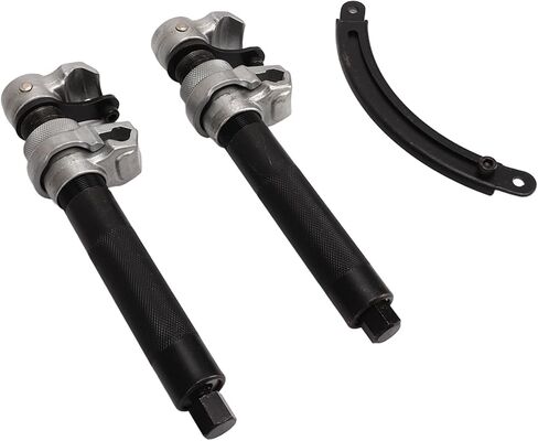 Coil Spring Compressor, 2645lbs Load Capacity Strut Compressor, Automotive Spring with Adjustable Protective Bracket and Jaw for Trucks and Large Cars in Kuwait