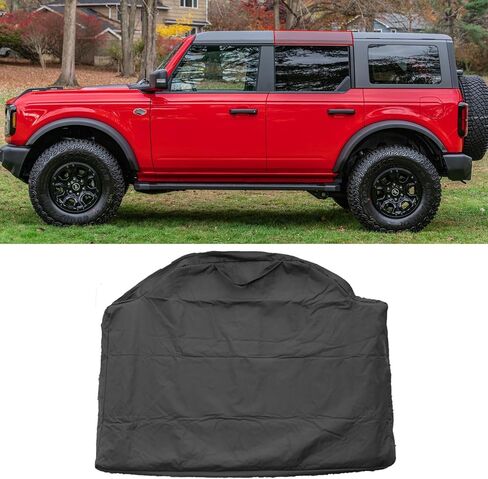 حقيبة تخزين صلبة متوافقة مع Ford Bronco 2021 2022 2023 2024 2025 2026 Fit Bronco Accessories 2/4-Door حقيبة تخزين لوحة محمولة لوحة سقف فوق ملحقات مقعد الصف الأول in Kuwait