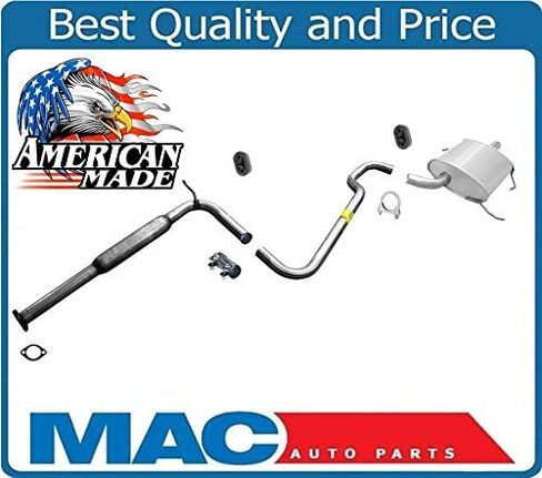 Muffler Pipe Exhaust System Replacement Parts For Nissan 2001 Altima Made in USA Clamps Gaskets in Kuwait