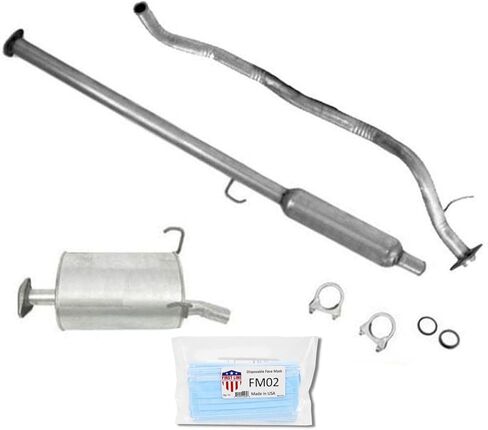 Middle Resonator Pipe Muffler Exhaust System Replacement Parts For Honda CRV 2.0L 1997 1998 1999 2000 2001 in Kuwait