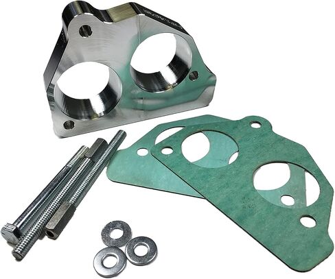 Throttle Body Spacer TBI 87-95 Compatible with Chevy GMC 1500 5.7L 200-540 Smooth Bore USA in Kuwait