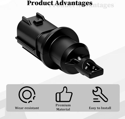 Osilly Car Air Intake Charge Temperature Sensor, OEM# 4606487AB 4606487AA Vehicle Air Cooler Temperature Sensor, Automotive Replacement Accessories, Compatible with Concord Caliber Compass in Kuwait