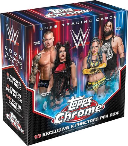 2026 Topps Chrome WWE - مختوم من المصنع - صندوق ضخم in Kuwait