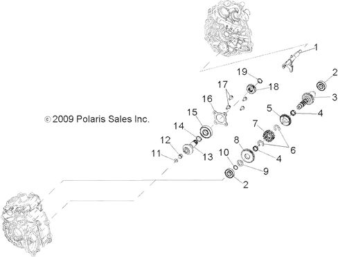 Polaris Garlock Bushing, Genuine OEM Part 3233541, Qty 1 in Kuwait