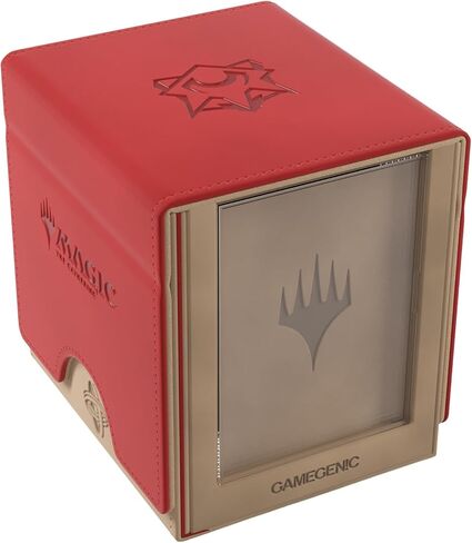 Gamegenic Magic: The Gathering Secrets of Strixhaven Sidekick PRO 100+ XL - صندوق سطح قابل للتحويل، يحمل أكثر من 100 بطاقة بأكمام مزدوجة، شاشة عرض قائد التحميل الجانبي in Kuwait