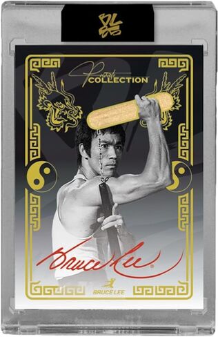 Bruce Lee 85th Anniversary Keepsake Private Collection Nunchucks Edition: 1 Encased Card Numbered to 85 or Less, Chase Authentic Memorabilia Relics in Kuwait