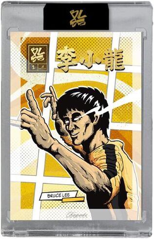 Bruce Lee 85th Anniversary Keepsake Private Collection Nunchucks Edition: 1 Encased Card Numbered to 85 or Less, Chase Authentic Memorabilia Relics in Kuwait
