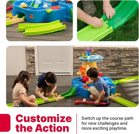 Step2 Putt & Splash Adventure Center, Kids Water Tower, Mini Golf Playset, 33 Accessories, Clubs, Golf Balls, Ages 1.5+ Years in Kuwait