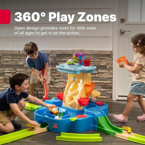 Step2 Putt & Splash Adventure Center, Kids Water Tower, Mini Golf Playset, 33 Accessories, Clubs, Golf Balls, Ages 1.5+ Years in Kuwait