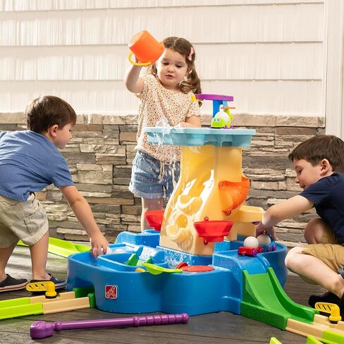 Step2 Putt & Splash Adventure Center, Kids Water Tower, Mini Golf Playset, 33 Accessories, Clubs, Golf Balls, Ages 1.5+ Years in Kuwait