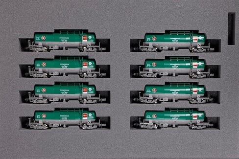 كاتو N مقياس تاكي 1000 نوع متأخر نقل النفط الياباني ENEOS Eco Rail Mark 8 مجموعة سيارات 10-1810 نموذج السكك الحديدية سيارة الشحن in Kuwait