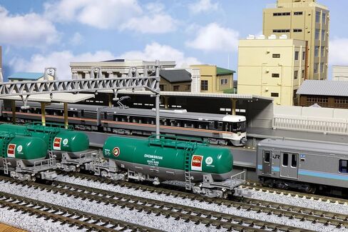 كاتو N مقياس تاكي 1000 نوع متأخر نقل النفط الياباني ENEOS Eco Rail Mark 8 مجموعة سيارات 10-1810 نموذج السكك الحديدية سيارة الشحن in Kuwait