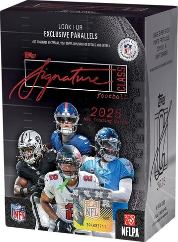 كرة قدم 2025 Topps Signature Class - مختومة من المصنع - صندوق القيمة in Kuwait