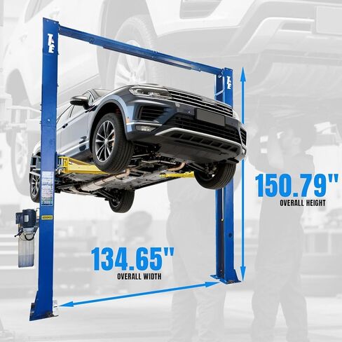 TCE 2 Post Lift 10000lbs 220V Two Post Torin Lift Extend-Height 150.79 inch in Kuwait
