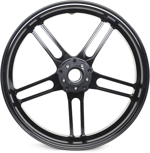 حافة العجلة الأمامية 17 بوصة × 3.5 بوصة مع مجموعة شفة المحور لسوزوكي GSX1300R 99-07 GSXR600 1997-2000 GSXR750 96-99 TL1000R/S in Kuwait