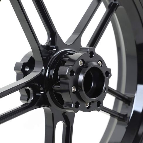 حافة العجلة الأمامية 17 بوصة × 3.5 بوصة مع مجموعة شفة المحور لسوزوكي GSX1300R 99-07 GSXR600 1997-2000 GSXR750 96-99 TL1000R/S in Kuwait