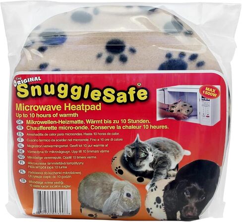 The 'Original' Snugglesafe Microwave Heating Pad Disc Microwavable Heated Pet Bed. in Saudi Arabia