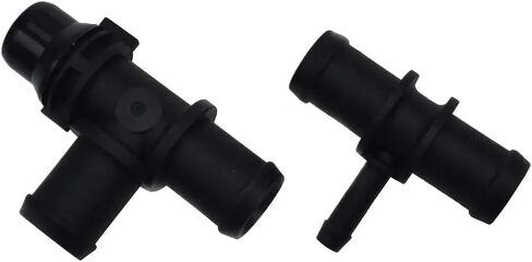 Car HVAC Heater Hose Tee Connector 2PCS Compatible With Transit Connect 2010 2011 2012 2013 2.0L KH623 9T1Z18472C 9T1Z-18472-C in Kuwait