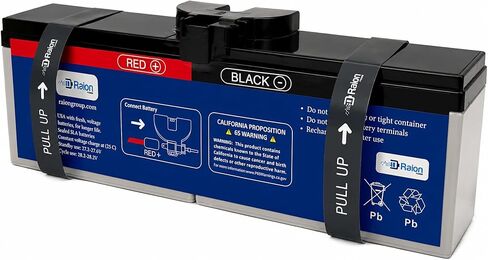 24V 9Ah Compatible RBC163 Replacement High Rate Discharge Battery Cartridge for APC UPS BR1500MS2 BGM1500, BGM1500B, BR1500MS BN1100M2, BR1000MS, BN1500M2, BR1350MS, BN1350M2, and BN1375M2 in Saudi Arabia