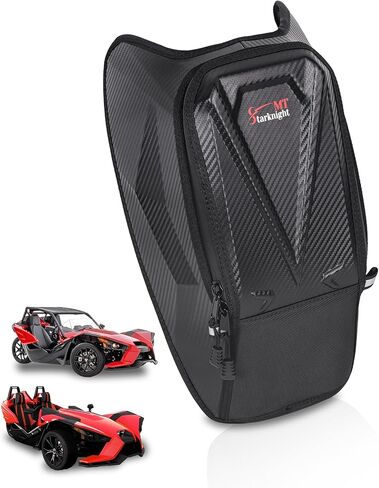 حقيبة وحدة تحكم مركزية مطورة من StarknightMT مقاومة للماء متوافقة مع Polaris Slingshot SL S LE SLR GT 2015-2026 حقيبة تخزين 1680D Cab Pack حقائب وحدة التحكم المركزية للمقعد in Kuwait