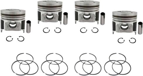Piston Ring Kit 16060-21114 1G069-21775 16292-21050 STD Compatible With FZ2400 U25S KX41-2 B2400HST-D B2410HSD in Kuwait