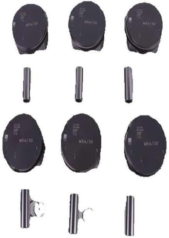 Piston Rings Set +0.50mm 11257506222 Compatible With 330i 530i X3 X5 E46 E39 E60 M54 3.0L Engine 2000-2008 in Kuwait
